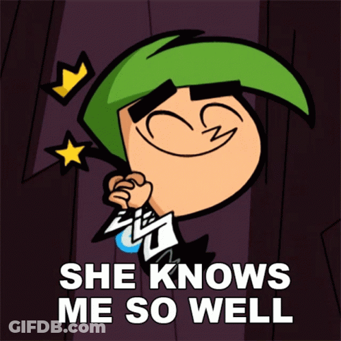 Crowned Cartoon Character She Knows Me So Well GIF