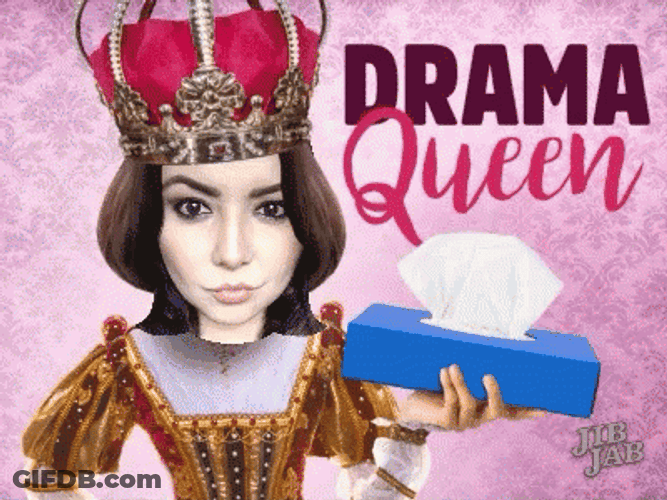 Crowning The Drama Queen GIF