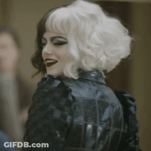 Cruella Cute Laughing GIF