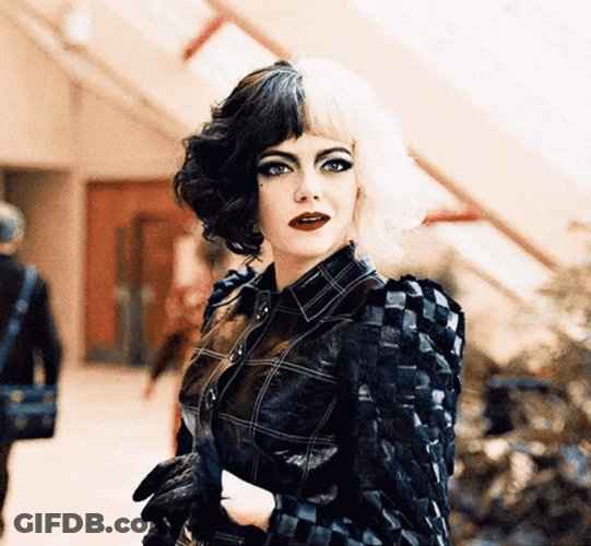 Cruella Emma Stone Fierce GIF