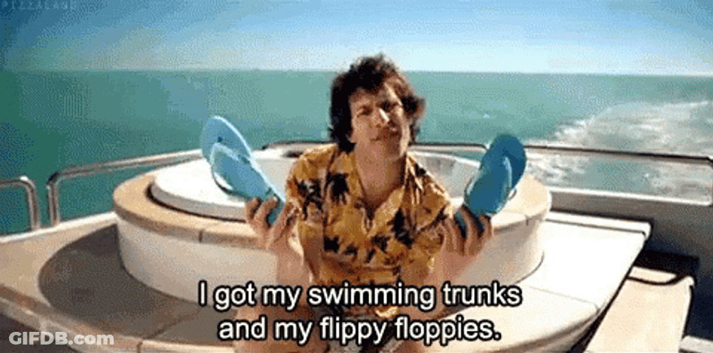 Cruise Ship Jacuzzi Andy Samberg GIF