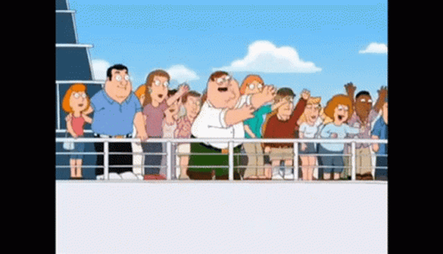 Cruise Ship Tour Family Guy GIF