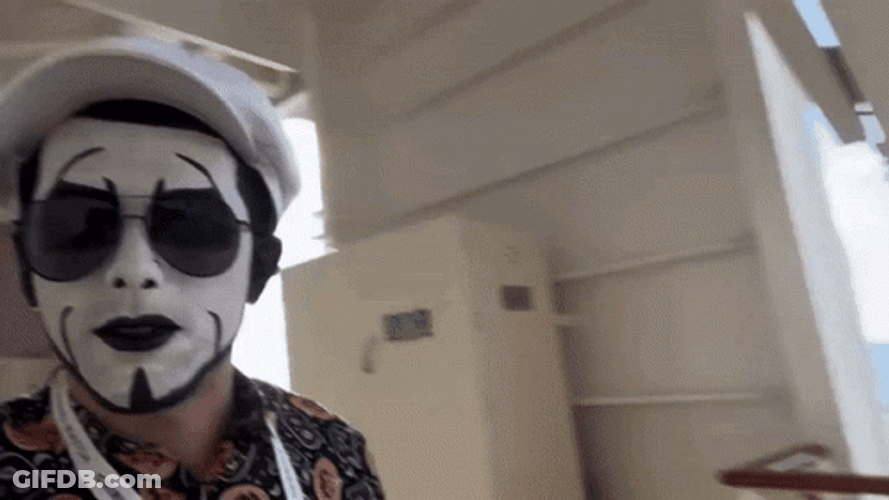 Cruise Ship Tour Wrestler Danhausen GIF