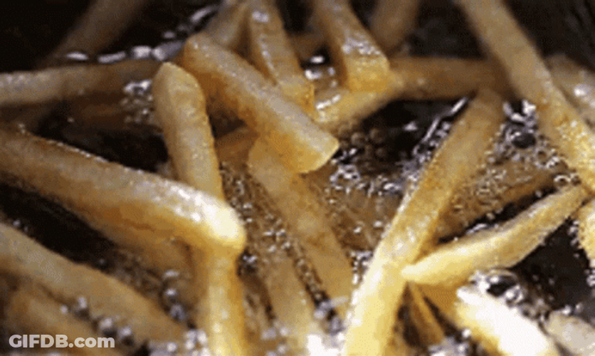 Crunchy And Delicious French Fry GIF