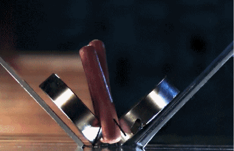 Crushed Hot Dog GIF