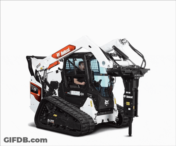 Crushed It  Bobcat T770 GIF