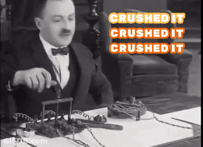 Crushed It Crushed It Crushed It GIF