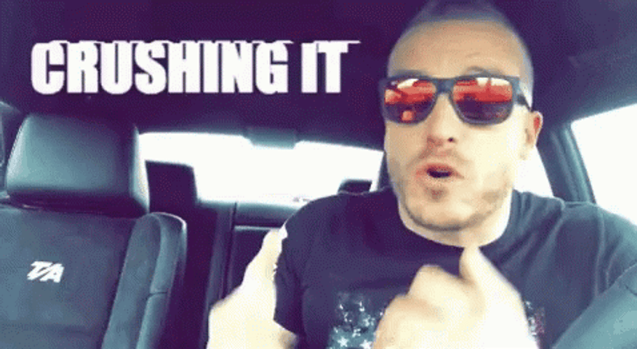 Crushed It Graham Allen GIF