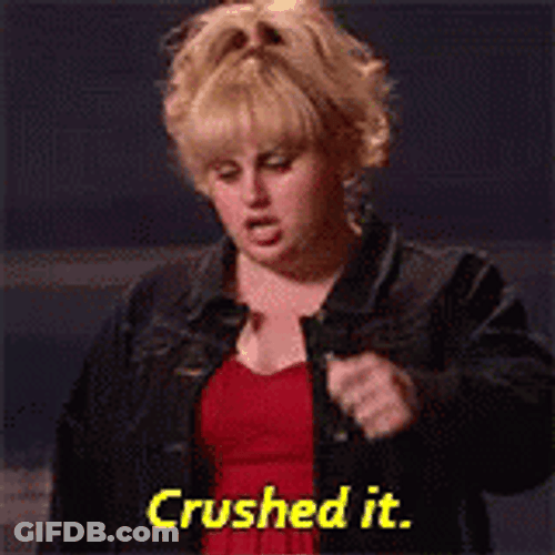Crushed It Rebel Wilson GIF