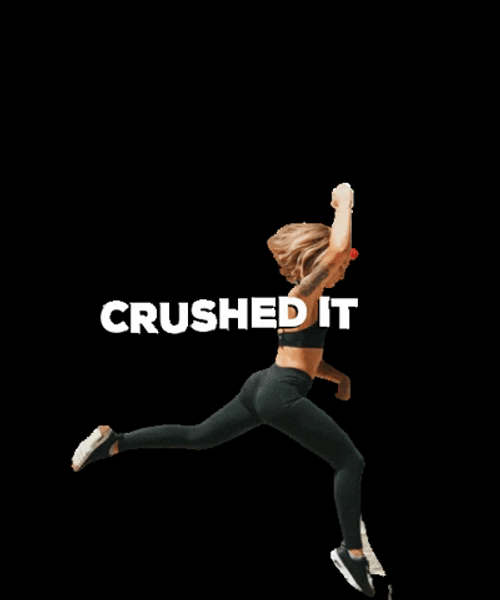 Crushing It Crushed It Fitness GIF