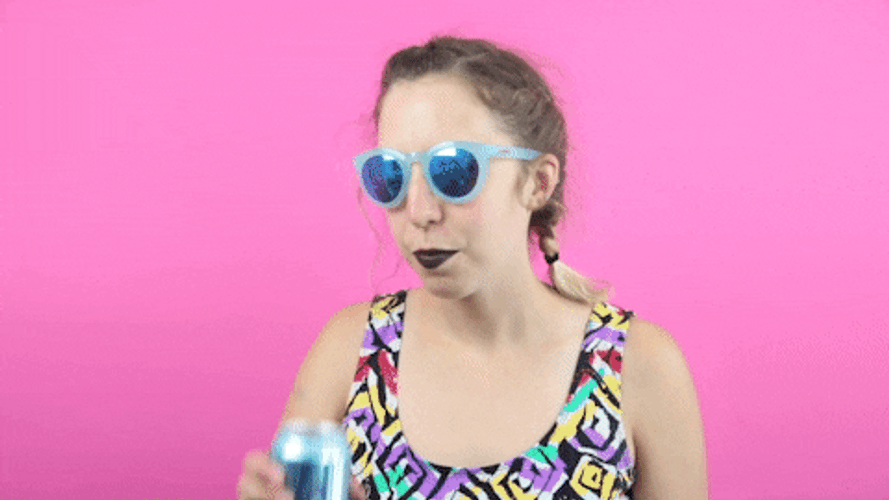 Crushing It Drinking Soda GIF