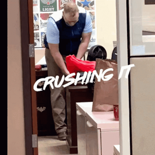 Crushing It Golf Dad GIF