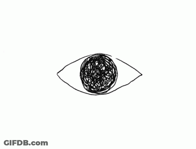 Cry Me A River Eye Art GIF
