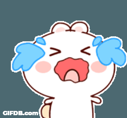 Cry Sticker GIF