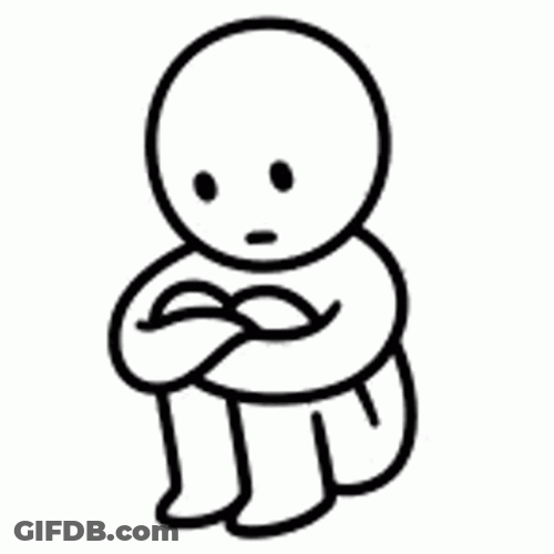 Cry Sticker Silent Tears GIF