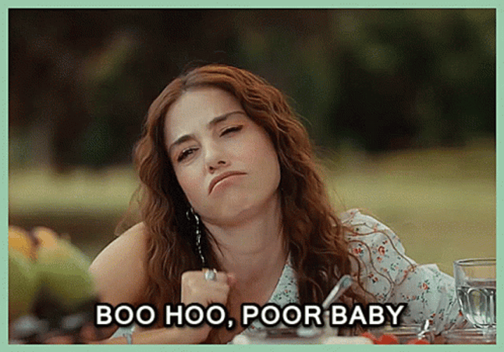 Crybaby Boo Hoo Poor Baby Pout GIF