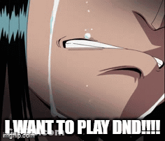 Crying Anime Character I Want To Play Dnd GIF