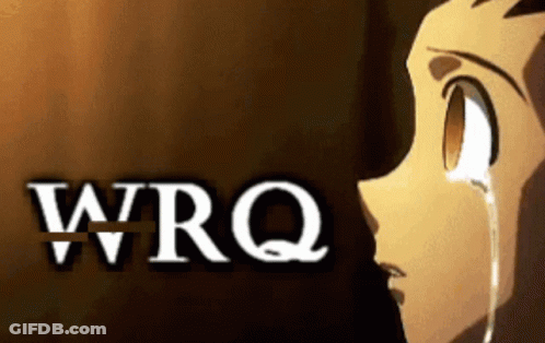 Crying Anime Character Wrq GIF