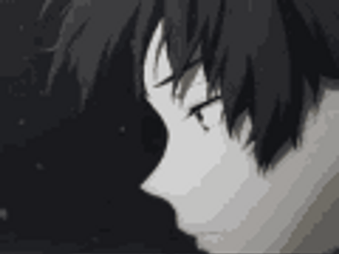 Crying Anime Detective GIF