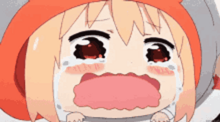 Crying Anime Kawaii Sad GIF