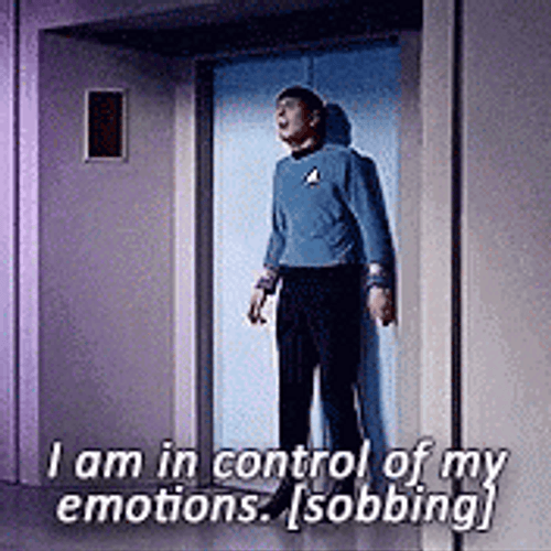Crying At The Back Door Emotional Damage Meme GIF