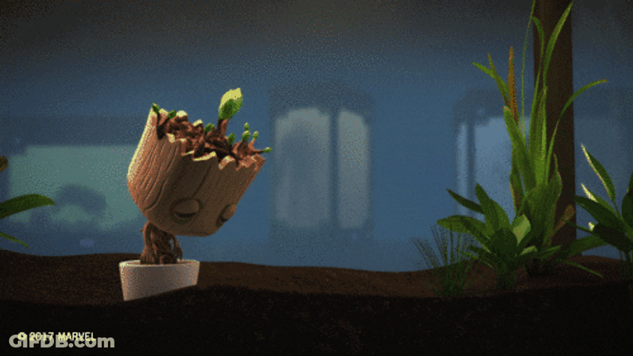 Crying Baby Groot Sad GIF