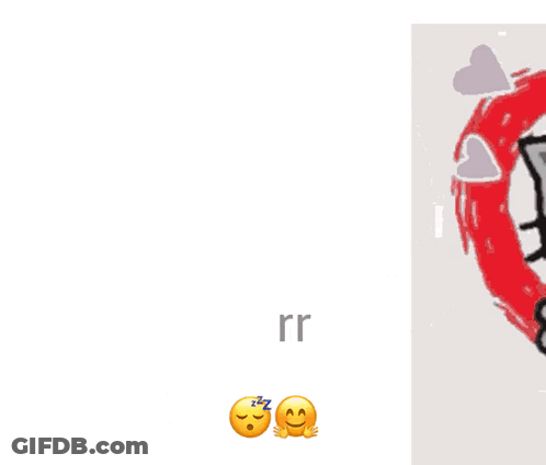 Crying Cartoon Cat With Green Bow GIF