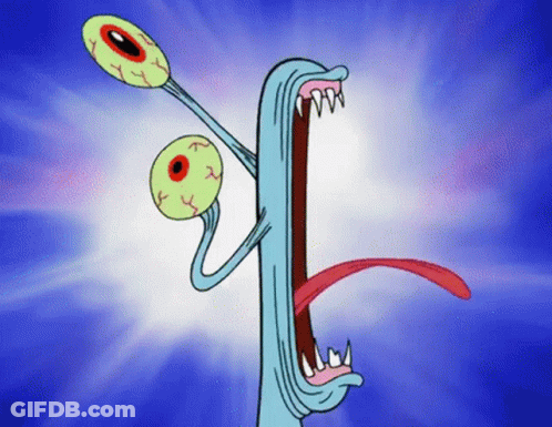 Crying Cartoon Character Saying Our Bug Is Soo Grown Up GIF