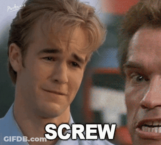 Crying Dawson Leery Arnold Schwarzenegger Mash Up GIF