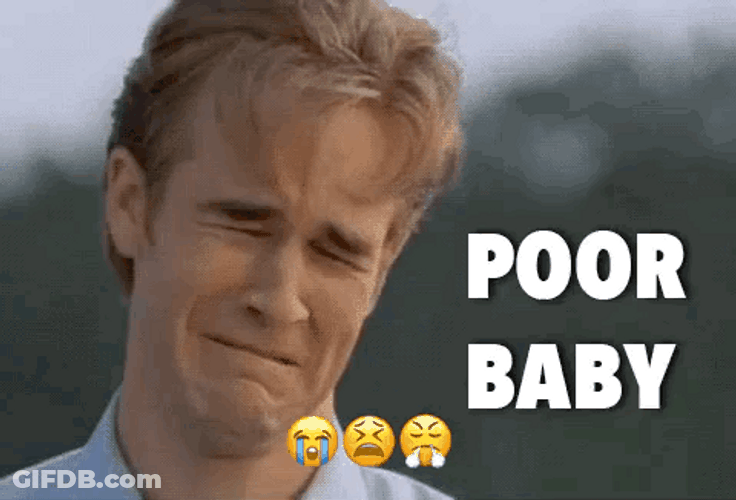 Crying Dawson Leery Poor Baby Meme GIF