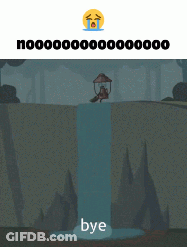 Crying Depressed Man Carrying Sword On Back GIF