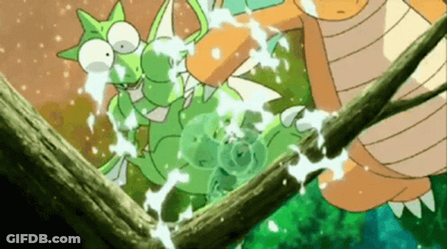Crying Dragonite Saves Baby Pocket Monster GIF