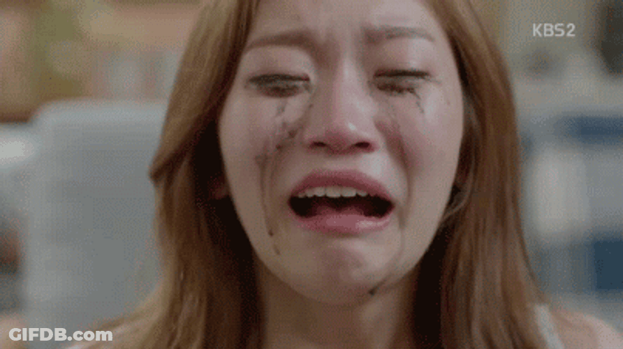 Crying Funny Kim Seul Gi GIF