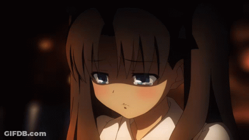 Crying Girl Close Up GIF