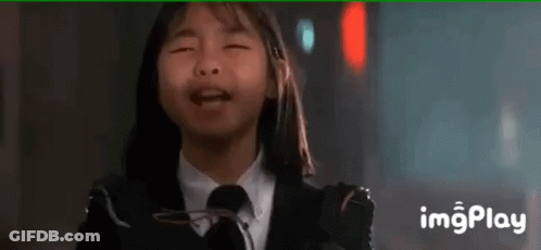 Crying Girl Eyes Closed Heart On Face GIF