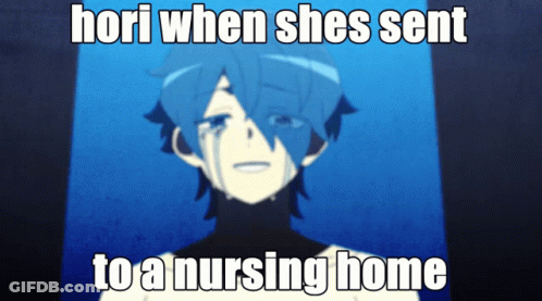 Crying Girl Hori When She's Sent To A Nursing Home GIF