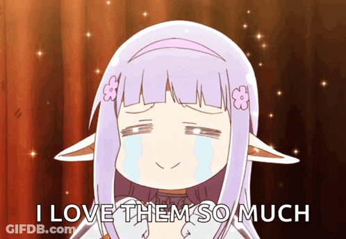 Crying Girl I Love Them So Much GIF