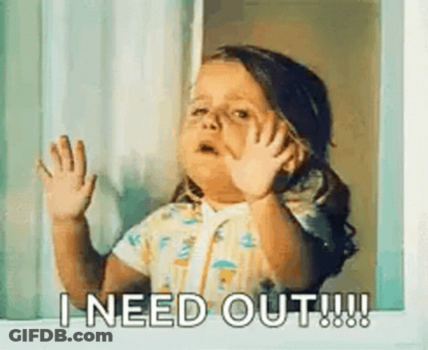 Crying Girl I Need Out GIF