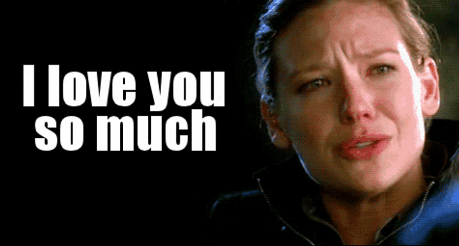 Crying Girl Love You So Much GIF