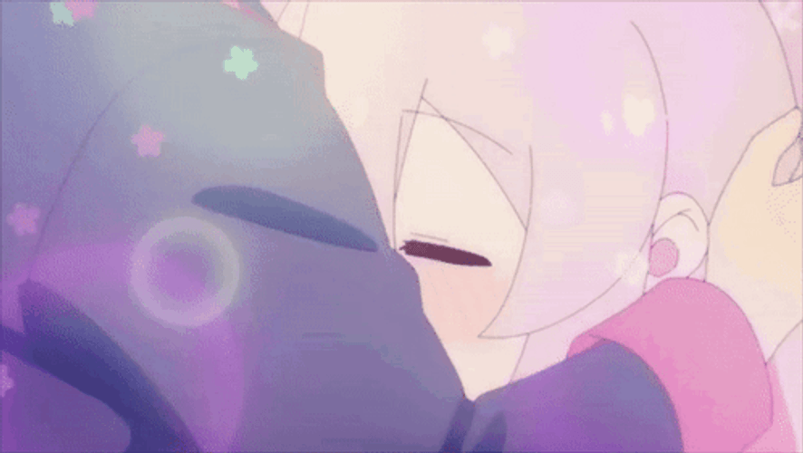 Crying Head Pat GIF