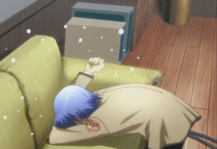 Crying Hideki Of Angel Beats GIF
