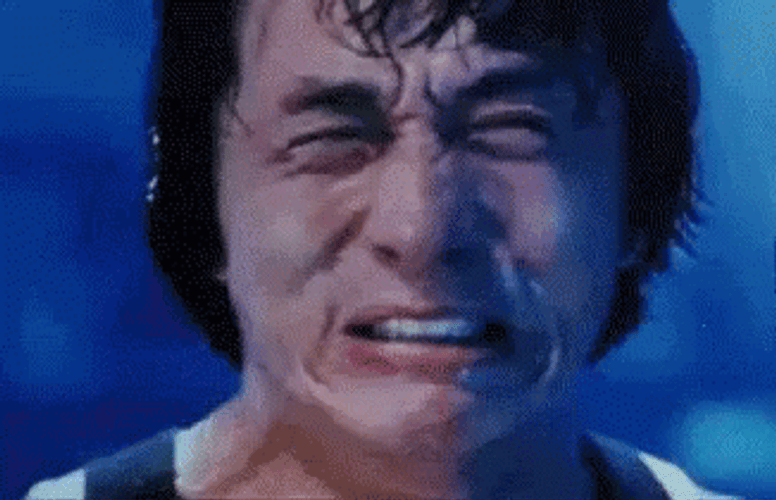 Crying Jackie Chan GIF