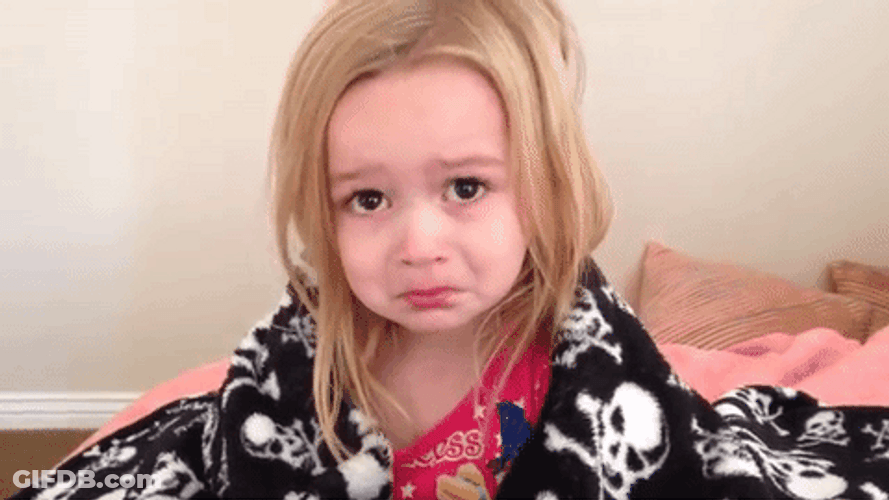 Crying Kid Sleepy Time Nodding GIF