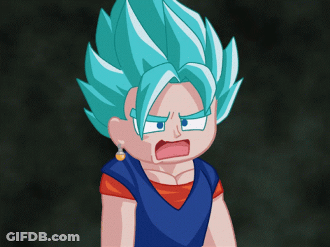 Crying Kid Vegito GIF