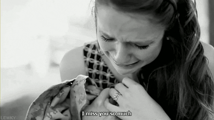 Crying Lady No I Miss You More GIF
