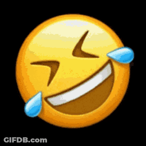 Crying Laughing Emojis And Other Reactions GIF