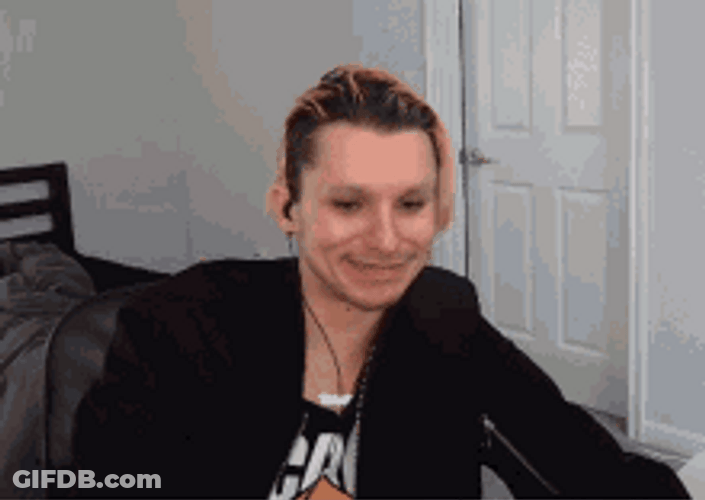 Crying Laughing Internet Guy Luke GIF