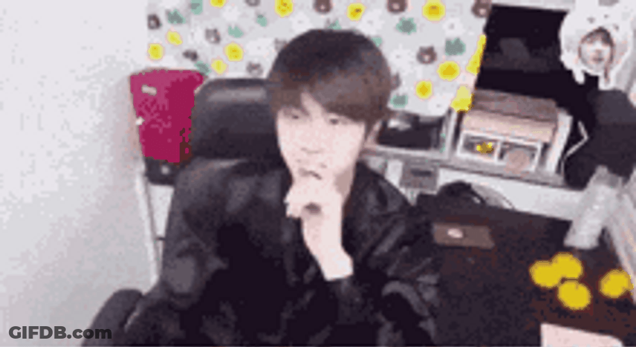 Crying Laughing Kim Seok-Jin Bangtan Boys GIF