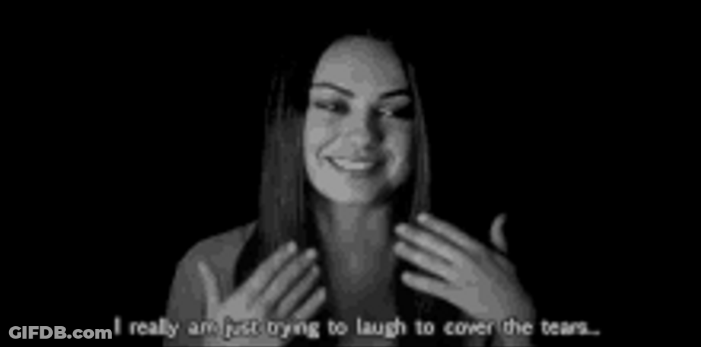 Crying Laughing Mila Kunis That '70S Show GIF
