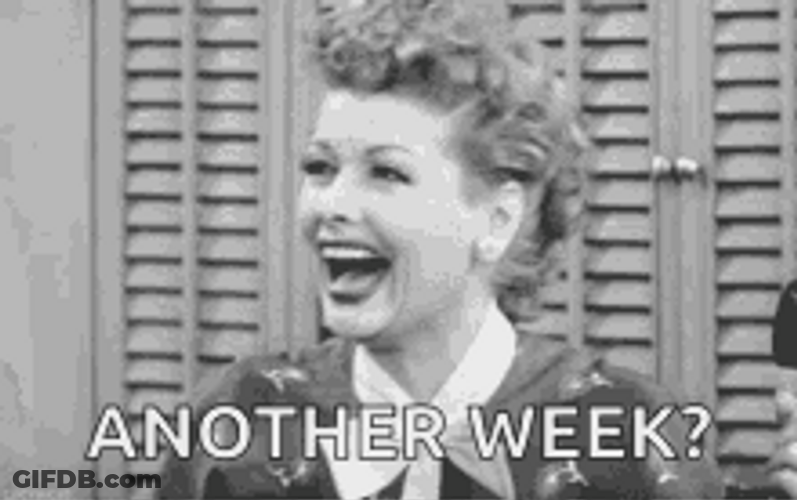 Crying Laughing Woman Another Week Meme GIF